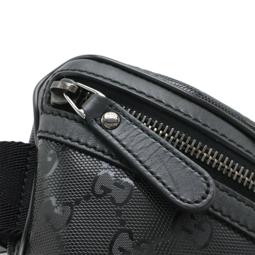 GUCCI Black Leather Pouch - Picture 5 of 9